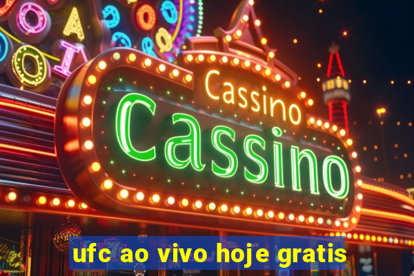 ufc ao vivo hoje gratis